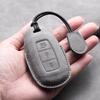 Leather Car Key Case Cover Shell For Hyundai Grand Santa Fe 3 DM I30 IX35 Ix45 Encino KONA Solaris Azera Grandeur Creta 2 Kona