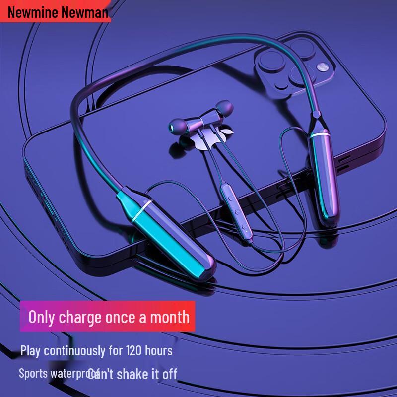 Беспроводные Bluetooth-наушники-вкладыши с шейным ободом Newman C33