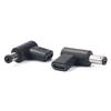 Адаптер USB C-Men DC5.5x2.1mm/5.5x2.5mm, 90-градусный разъем для зарядки телефонов, ноутбуков, маршрутизаторов, черный