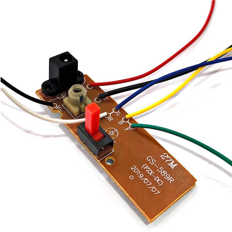 Four-Way Remote Control Module 4Ch Rc Remote Control 78Mhz Transmitter Board Receiver Board Circuit Board Accessories