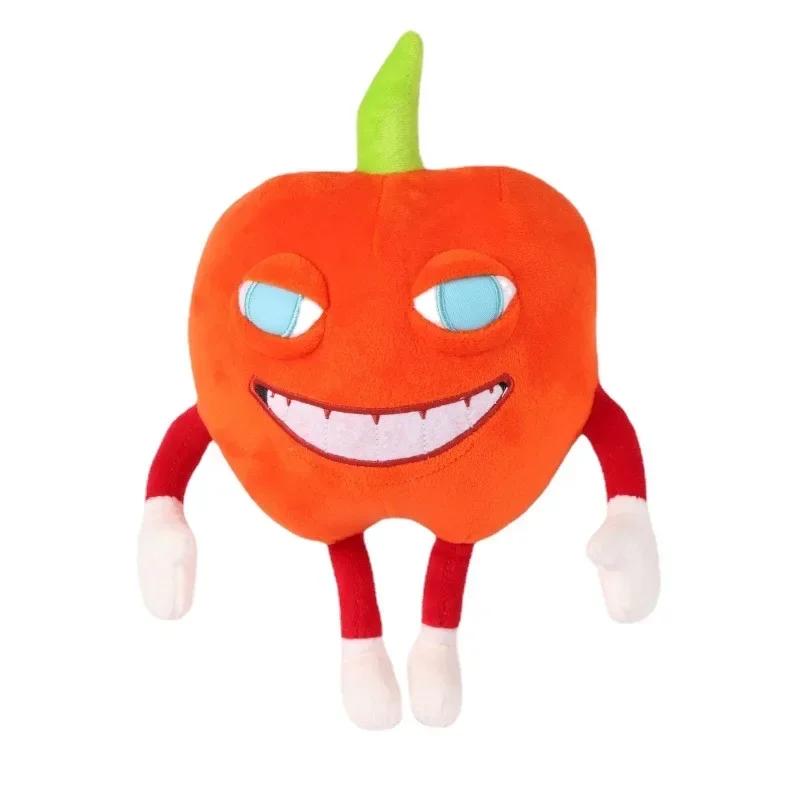 Pizza Tower Peppino Plush Toys Cute Cartoon Ms.Lemons and Mr.Tomatos Stuffed Pillow Home Decoration Plushie Dolls Christmas Gift