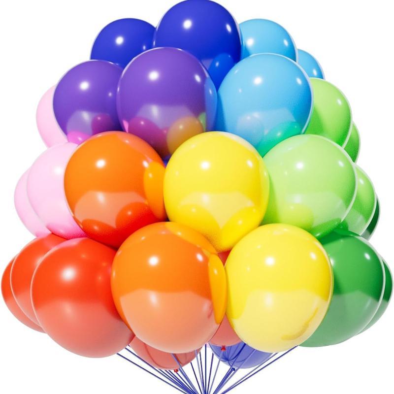20Pcs Colorful Matte Latex Party Balloons Leak Resistant for Wedding Birthday Baby Shower Celebration Decor