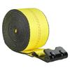 VEVOR Winch Straps, 10.2 cm x 12.2 m, 2722 kg Load Capacity, 8165 kg Break Strength, Truck Straps with Flat Hook