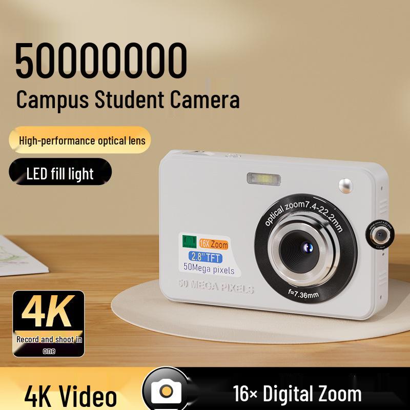 CCD HD Digital Camera for Students: Campus Classic, Vlog & Video Recording Children's Camera