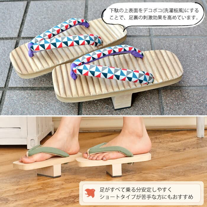 Single Tooth Made In Tengu Single Easy To Long Improves Core Balance No Choose from 2 Types Shape L [Takeharu] Geta, Paulownia, Japan, Geta, Geta,