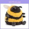 Bear Teddy Bee Soft Plush Toy With Short Plush Material For Teens And Adults