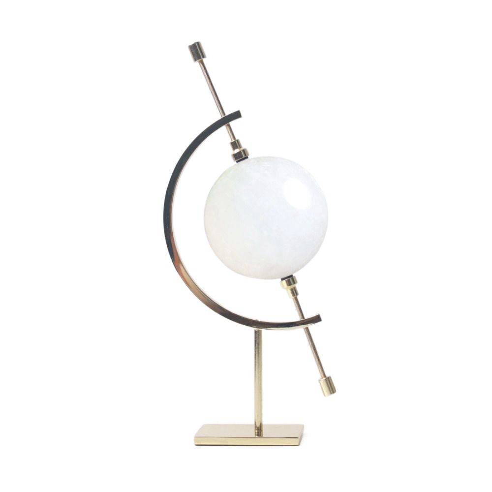 1Pcs Black Sphere Globe Shape Decorative Fixed Home Decor Crystal Ball Base Ornament Display Stand