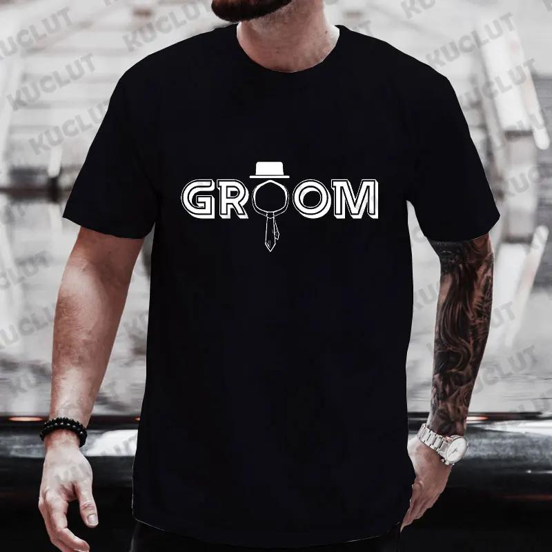 Футболка Team Future Groom Squad Boyfriend Single Farewell Bachelor Stag Party Evg Tees Свадебные топы Groomsman Шафер футболка
