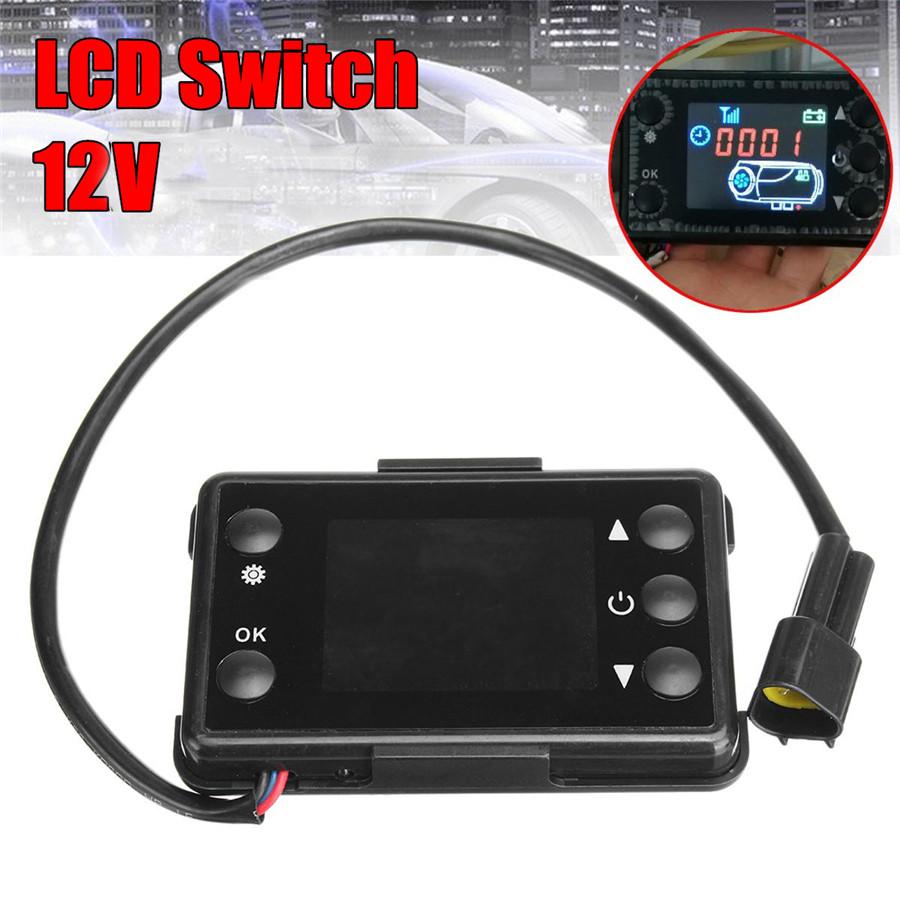 12V LCD Monitor Parking Heater Controller Switch For Car Track Air Diesel Heater