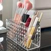Прозрачная помада Косметика Макияж Акриловые Кисти для Макияжа Инструменты Ящик Для Хранения Чехол Держатель Кистей Для Макияжа Настольный Органайзер Инструмент Для Макияжа