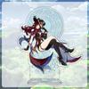 16cm Height Acrylic Large Stand-up Display Featuring Characters From Mondstadt, Liyue, Inazuma, Sumeru, Fontaine, and Natlan In Genshin Impact