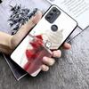 Phone Case For Moto G86 G85 G75 G15 G05 G56 G72 G53 G54 G84 G60 G31 G32 G24  G 5G G Play Strawberry Cat Cartoon