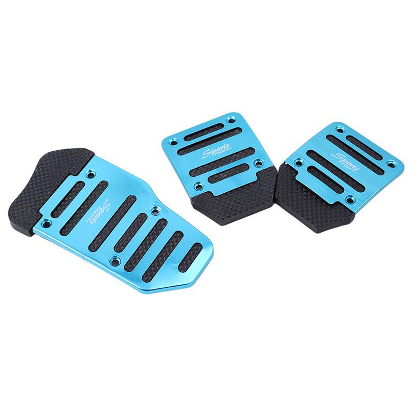 3 шт. Нескользящие Накладки на Педали Газа, Сцепления и Тормоза для Автомобиля, Автотранспортное Средство, Механическая Коробка Передач, Педаль ADM