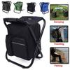 Portable Folding Camping Fishing Chair Insulated Picnic Bag Hiking Camouflage Seat Bag