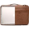 Чехол для ноутбука Kinmac 360 Shield, коричневый кожаный