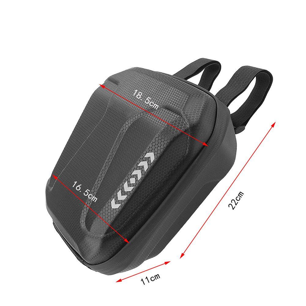 2.5L Waterproof Hard Shell Bike Handle Bar Bag Storage Bags EVA Hard Pouch Hanging Bag