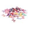 50pcs Dog Hair Bows Dog Grooming Bowknots with Rubber Bands for Wedding Birthday Christmas