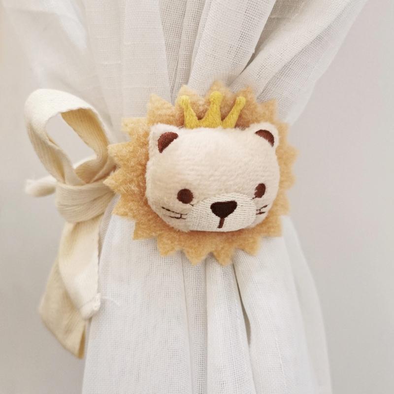 Curtain Tiebacks Curtain Holdbacks Curtain Ties with Cartoon Dolls Bedroom Curtain Tiebacks Curtain Rope Tiebacks