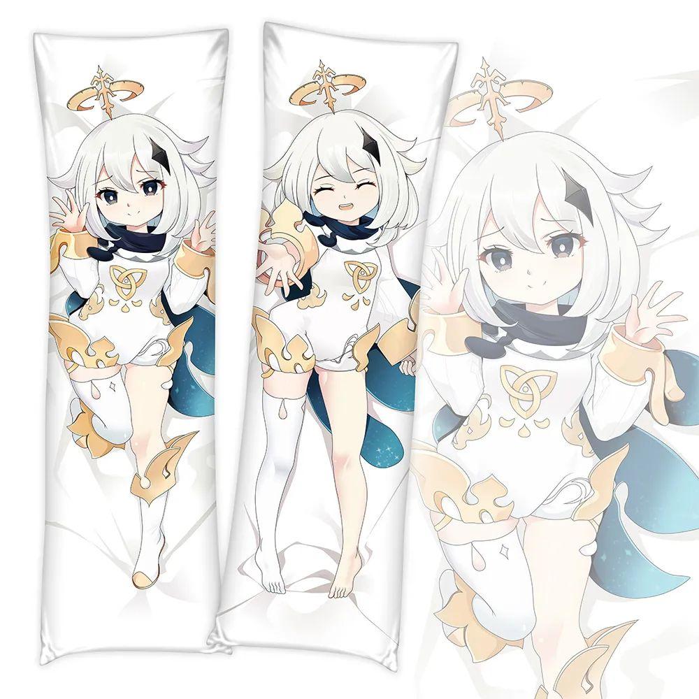 Чехол для подушки Game Genshin Impact Keqing Dakimakura Zhongli, костюм для тела, подушка, двусторонняя наволочка
