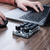 Программирование макросов, пользовательская ручка, клавиатура RGB, 3 клавиши, копипаста, мини-кнопка, игровая клавиатура Photoshop, механическая клавиатура с горячей заменой