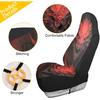 Чехлы для автомобильных сидений xigua Dragon Head Red, универсальные водонепроницаемые чехлы для автомобильных сидений, дышащие чехлы для передних сидений для автомобилей, внедорожников, грузовиков