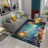 Colorful Tree Abstract Oil Painting Carpet Living Room Bedroom Decor Rug Room Floor Mats Kitchen Bathroom Entrance Non-slip Mats