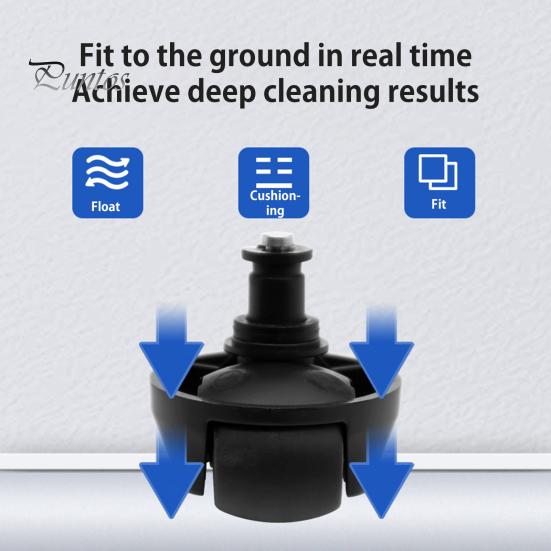 Запасные части для переднего колеса пылесоса, установка Snap-On, тихая работа, вращающееся на 360 градусов колесо для Dreame L10Pro/L10plus 1T X10 X20 X30