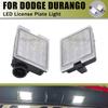 2 шт. Для Dodge Durango Citadel Limited 2014 2015 2016 2017 2018 Светодиодный фонарь подсветки номерного знака в сборе, замена