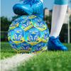 Warrington Wolves FC Fashion Size 5 Football Wearproof Non‑Slip Soccer Ball For Sports Training Entertainment Use