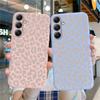 Мягкий силиконовый чехол с леопардовым узором для Samsung A55 M35 S24 Xiaomi Redmi Note 13 Pro 13C iPhone Huawei Honor Realme Camera Защитный противоударный чехол
