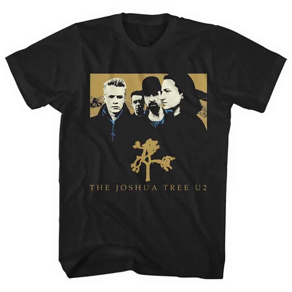 U2 Joshua Tree Official Merchandise 100% Cotton T-shirt Mens Tees Top M/L/XL NEW-