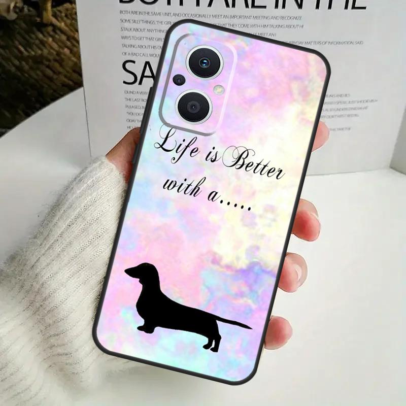 Цитаты про таксу для OPPO Reno 11 F 10 Pro 4Z 5Z 8T 4 5 6 7 8 Lite OPPO Find X3 X6 Pro X2 Neo X5 Lite Чехол