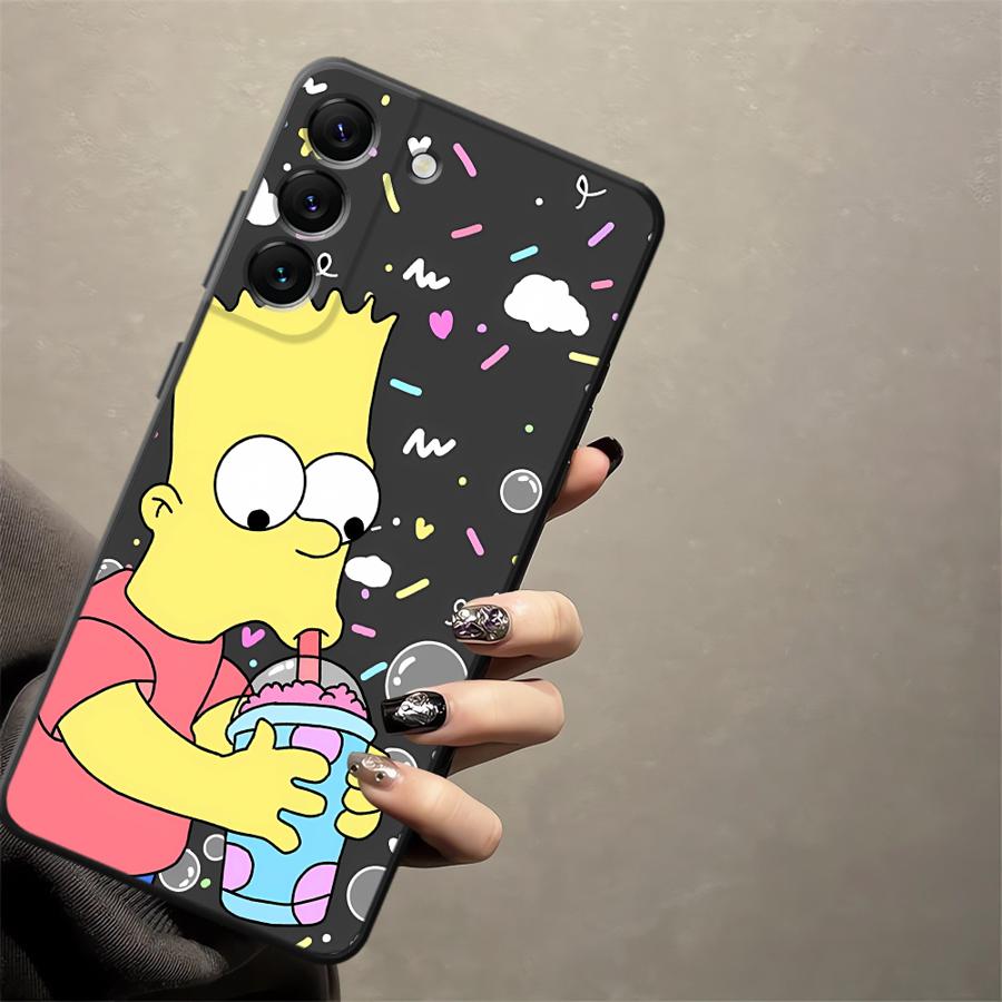 Мультяшная Funda Чехол для телефона The S-simpsons для Samsung Galaxy A70 A15 A04 A06 A12 A16 A40 A13 A20 A05 A50 A17