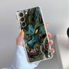 Прозрачный чехол с изображением животного дракона для Samsung Galaxy S22 S20 FE S21 S10 S9 Plus Note 20 Ultra 10 Lite, прозрачный чехол для телефона