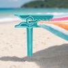 4Pcs Beach Towel Fixing Clip Stake, Windproof Outdoor Picnic Blanket Sand Spikes, Portable Blanket Holder Picnic Mat Clamps