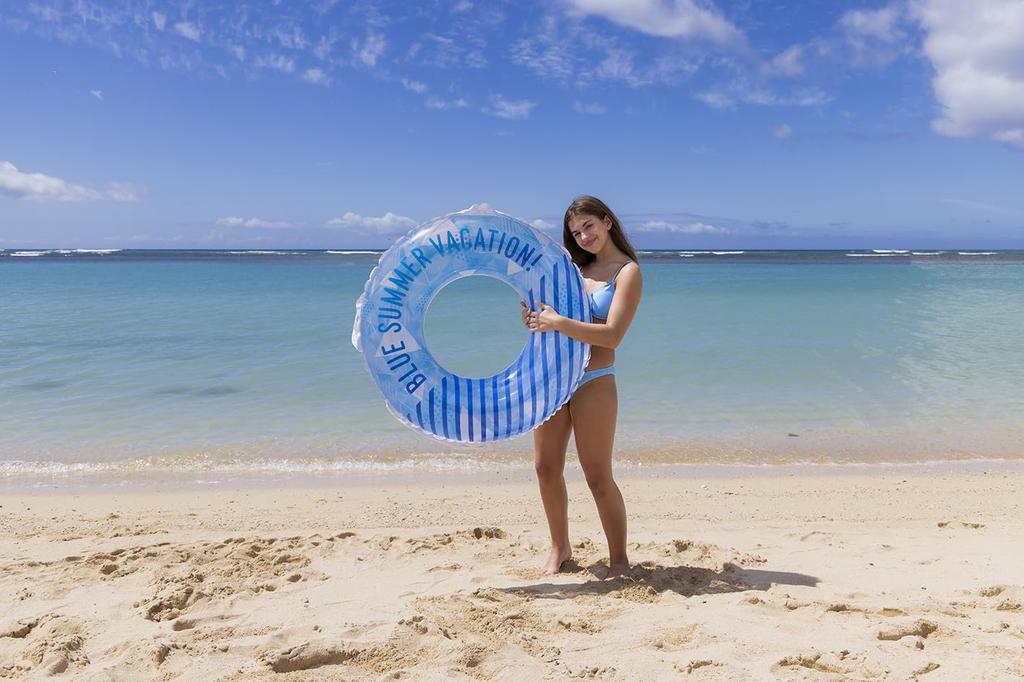 Надувной круг Igarashi 100 см с веревкой RLC-105V