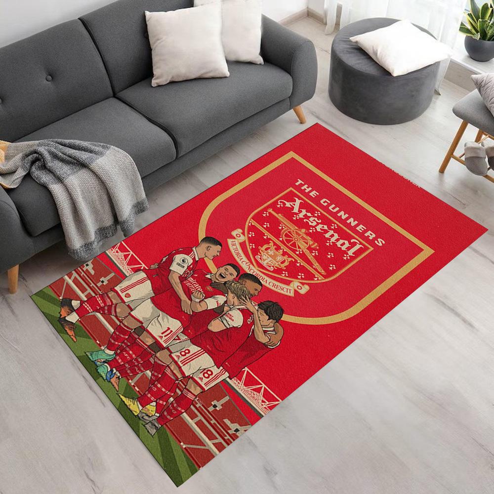 Arsenal Football Player Area Rug Perfect for Dormitory Study room Outdoor Decorate room Anti-slip Rug Anime Office Decor
