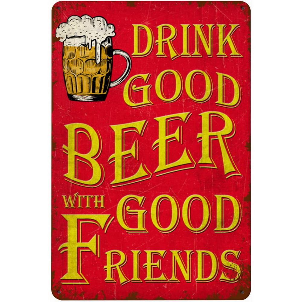 I Beleive In Have Another Beer Metal Tin Signs Posters Plate Wall Decor for Bars Man Cave Cafe Clubs Retro Posters Plaque