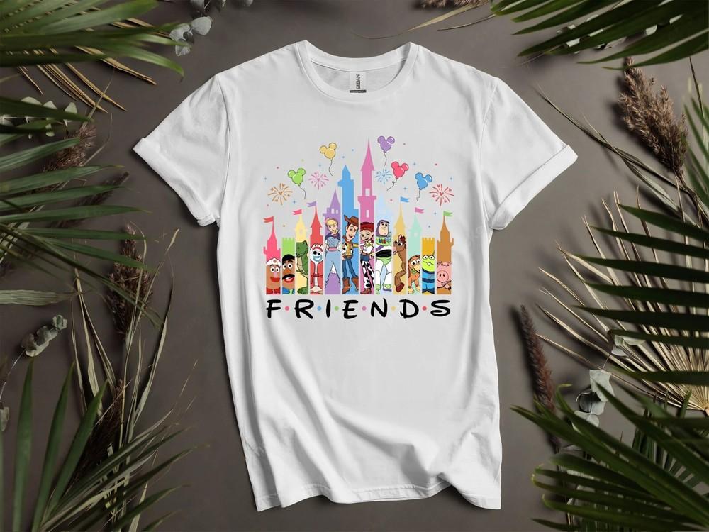 Футболка Disneyland Friends Toy Story Футболка Мужская Женская Унисекс Футболка K948