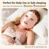 Beauty Mask Device: Red & Blue Light Therapy for Acne, Skin Rejuvenation, Exfoliation, and Brightening with Adjustable Light Panel