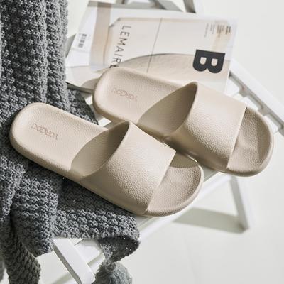 Женские тапочки для дома 2024 года, новые весенне-летние нескользящие домашние тапочки с плоским дном для внешнего ношения, мужские сандалии