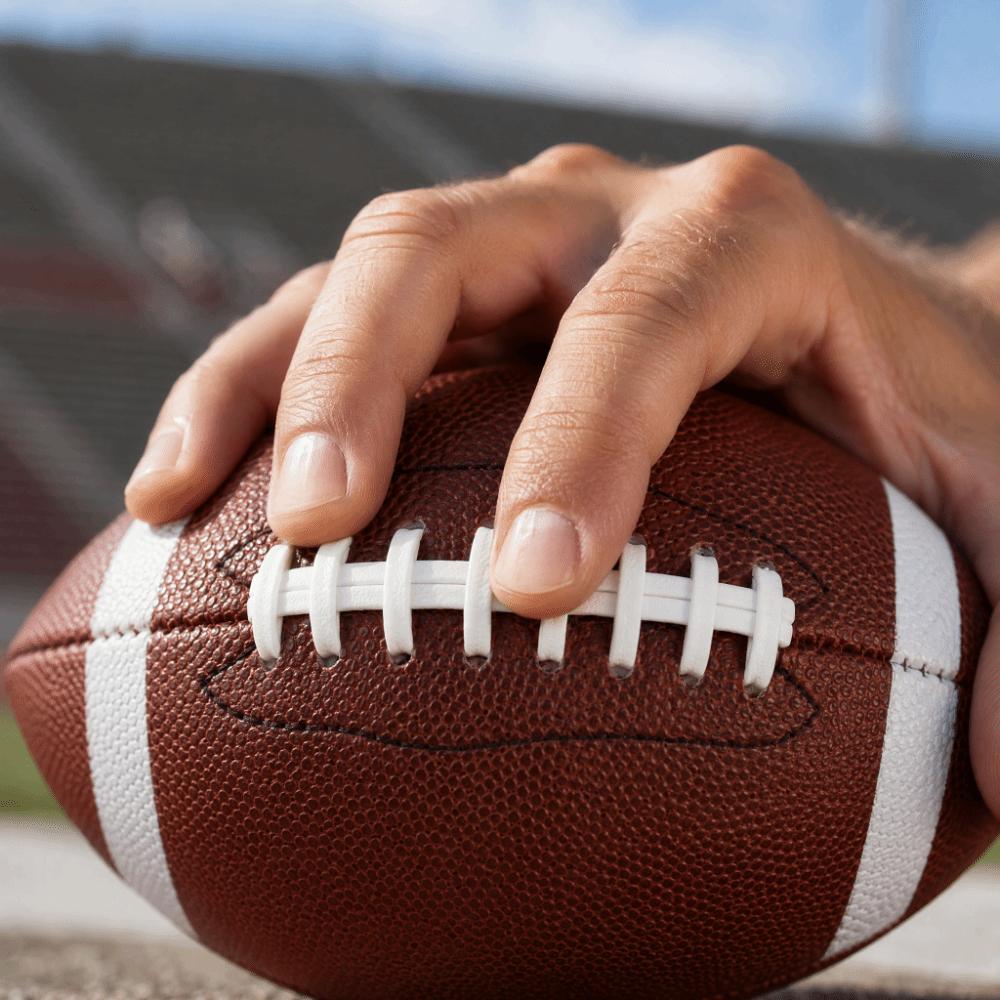Brown American Football Size 9 Sports Ball Comfortable Grip Training Football Outdoor Sports