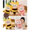 PP Cotton Bee Doll Plush Toy Stuffed Bees Bear Plush Dolls Creative Bee Stuffed Toys  Christmas