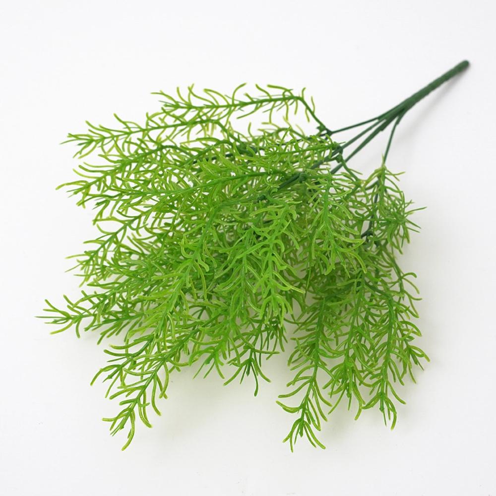 Искусственный зеленый папоротник Sprengeri, растение для дома, открытого сада, летний цветочный декор