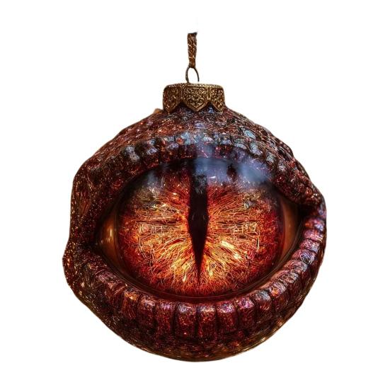 1/2 шт. Акриловое украшение в виде глаза дракона, 2D плоское, для дома, офиса, праздничной вечеринки, рождественской елки, фантастическое существо, глаз дракона, подвесное украшение