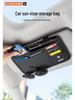 Car Document Holder, Sun Visor, and Glasses Clip for Oshan X5/X7/Z6/Cosay 3/5/6Pro Models.