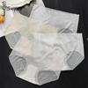 Sexy High Waist Ice Silk Seamless Underwear Ladies Summer Ultra-thin Sense Quick-drying Panties Women Briefs