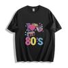 Unisex I Love 80’s Graphic T-Shirt Retro Pop Culture Music Tee
