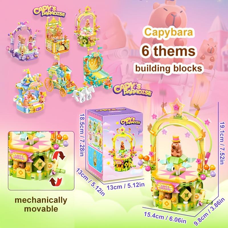 Capybara Machanical Building Block Toys Educational Toys Suitable For Holiday Birthday Gifts For Family, Children And Friends