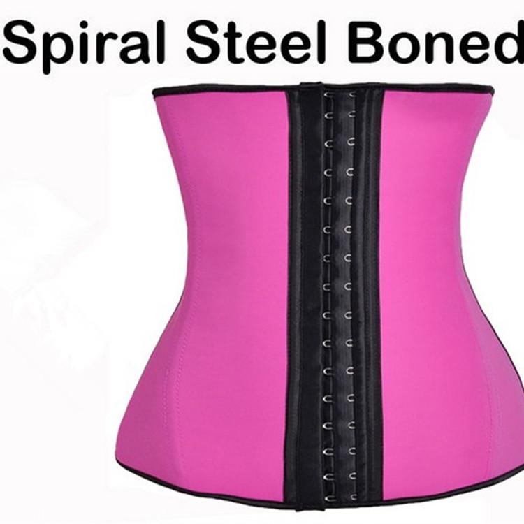 Корсет Новый Три ряда пуговиц Молния Пояс Корректирующее белье Нижнее белье Пояс для живота Пояс для талии Пояс для защиты пояса